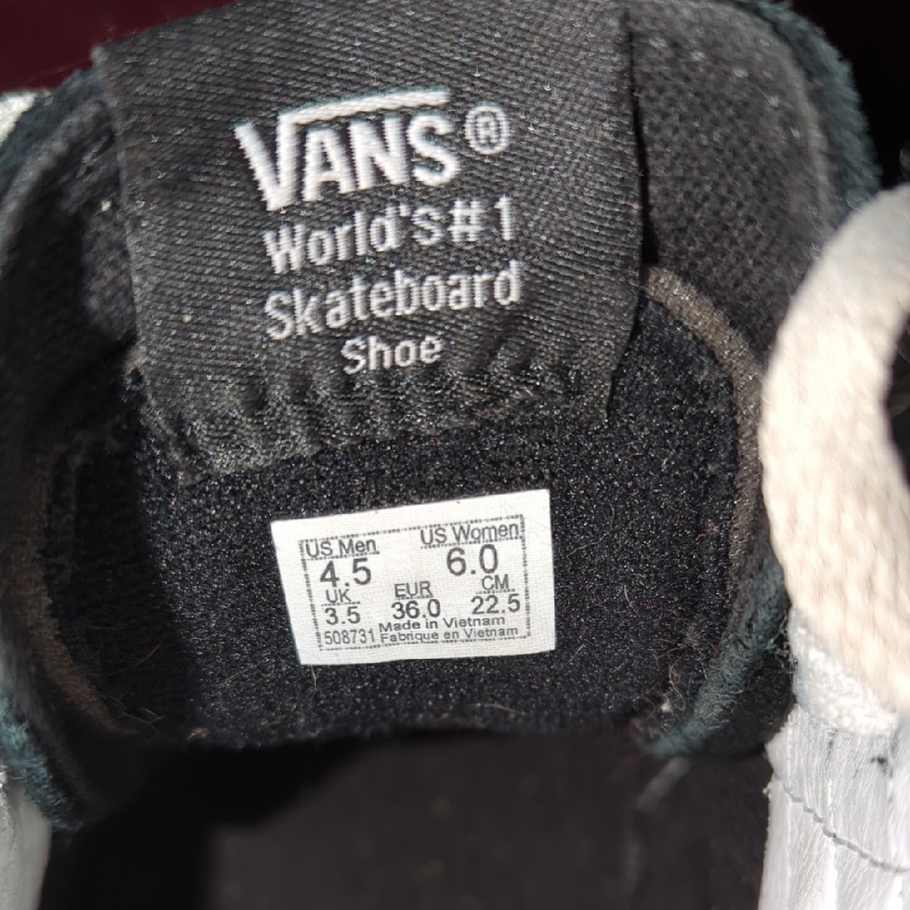 Vans Black and Iridescent High-Tops - Picture 4 of 7
